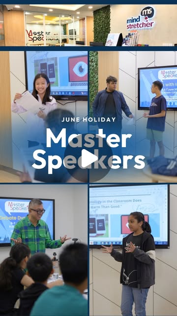 Students at a March holiday Master Speakers camp