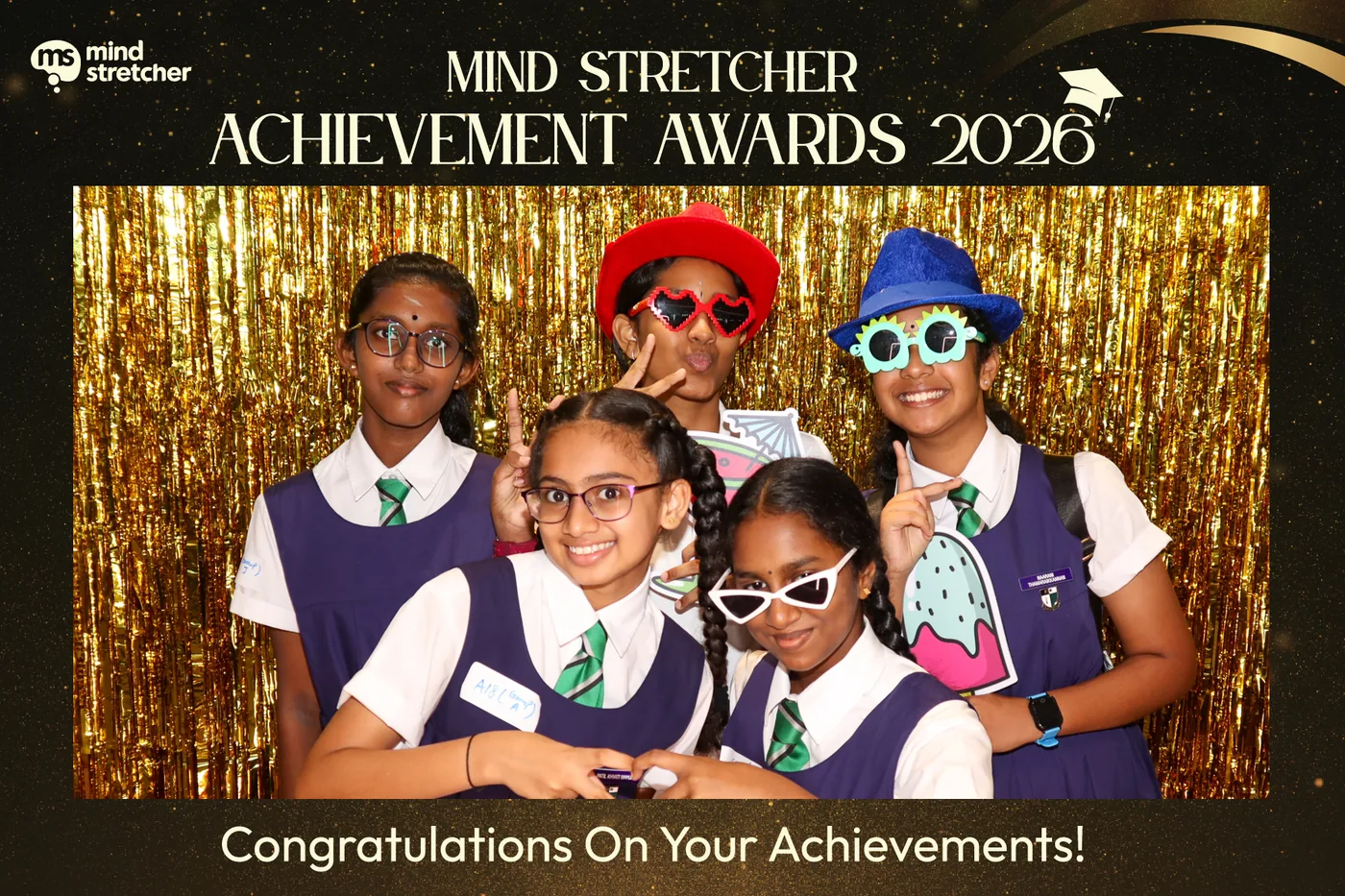 Mind Stretcher Achievement Awards ceremony moment