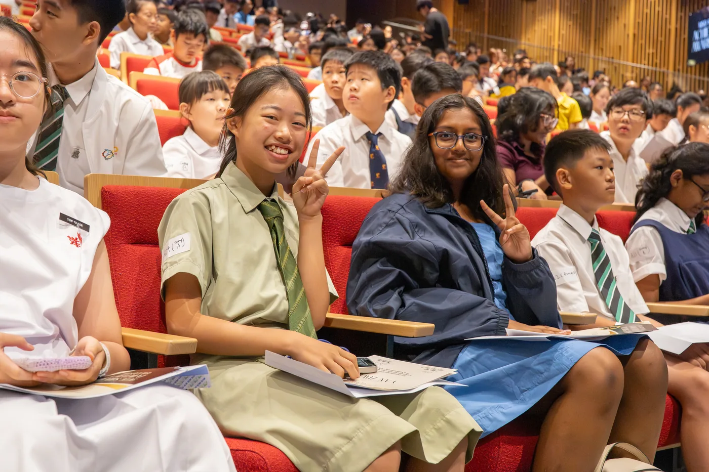 Mind Stretcher Achievement Awards ceremony moment